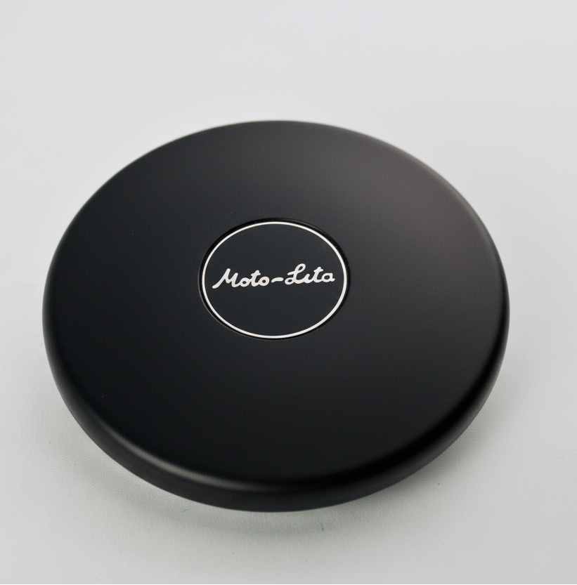 Billet Cap Black 3.5" for steering wheels