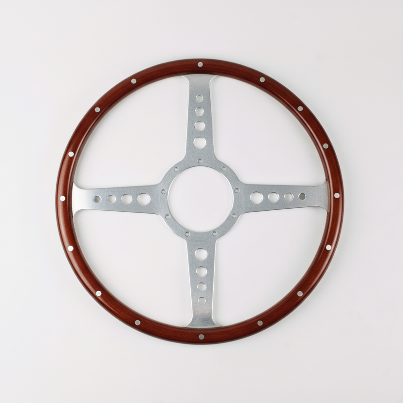 Flat Classic Four Spoke Wood
